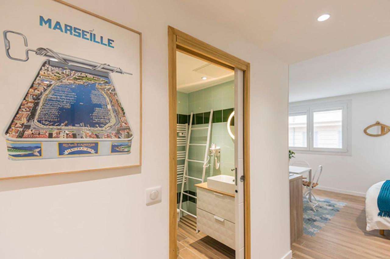 Comfortable Apt Located On The Old Port Marseille Bagian luar foto